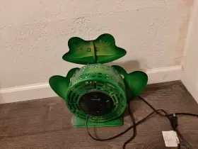 Hbm-7009 Himalayan Breeze Metal Frog Shaped Decorative 2 Speed Fan 15 Inch -preowned-tested #2