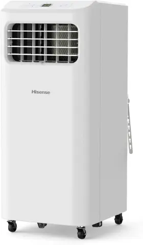 Hisense 656942338932 Portable Air Conditioner 6000 Btu Cooling Dehumidifier Fan Smaller Room Up 250