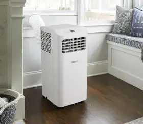 Hisense 657768469244 Portable Air Conditioner 5000-btu Doe 115-volt White Vented Remote #3