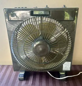 Bf-63ea Hitachi Rotating Grille 3 Speed 14 Inch Portable Fan W Timer #3