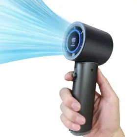 Hmxiansen 790864482608 Portable Handheld Fan - 100 Speed Adjustable Turbo Mini 5000mah Recharge