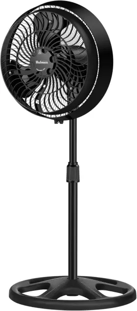 32510091 Holmes 16 Inch Misting Stand Fan Hose Connection 3 Speeds Micro-mist Levels