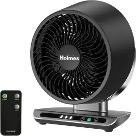 32510114 Holmes Blizzard 8 Inch Air Circulator Digital Fan 3 Speeds 90 Adjustable Hea