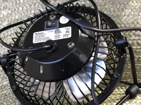 5002886 Holmes Usb Personal Fan Simply Attach To Laptop Intertek #2