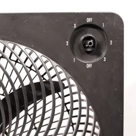 81298997 Holmes 10 Inch 3-speed Rechargeable Battery Portable Fan - Black #2