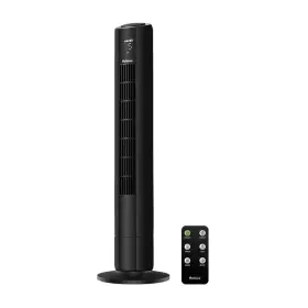 87144375 Holmes 37 Inch Digital Oscillating 5 Speed Tower Fan With Clear Read Display