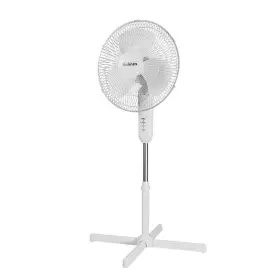 88223330 Holmes 16 Inch Oscillating 3 Speed Manual Stand Fan White