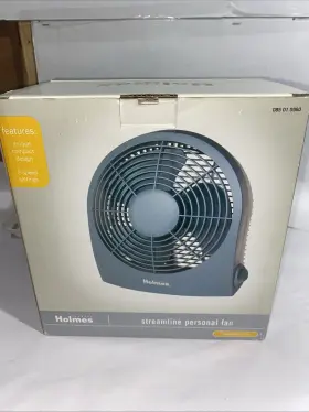 Hanf81 Holmes Grouping 8-inch Streamline Personal Fan With 2 Speeds