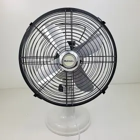 Haof12ew Holmes Desk Fan Oscillating 3-speed White Retro Vintage Style #2