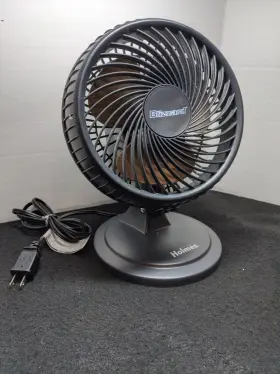 Haof87blz Holmes Lil Blizzard Fan Oscillating 2 Speed Compact Stylish Likenew #2