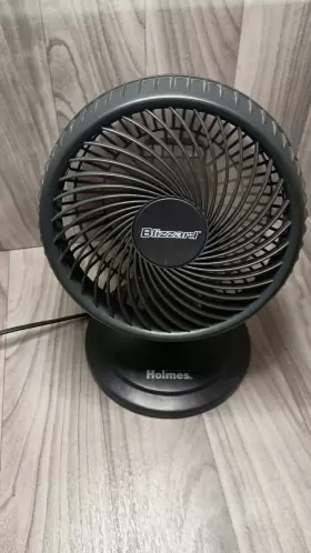 Haof87blznuc Holmes 8-inch Fan Lil Blizzard Oscillating Table Black