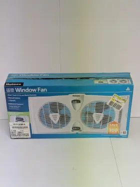 Hawf2030 Holmes Dual Blade Digital Window Fan With Thermostat Control New In Box