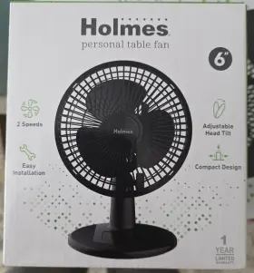 Hcf0611awm Holmes Personal Table Fan 6