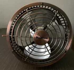 Hdf0646 Holmes 6 Inch Metal Fan 120vac 15w 60hz Model Copper Tone #2