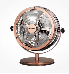 Hdf0646-ctu Holmes 6 Inch Heritage Table Fan 2 Speeds 4 Blades Adjustable 145 Head Tilt
