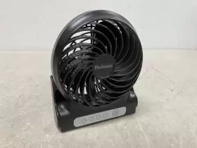 Hpf0467 Holmes 4 Inch Personal Fan Rechargeable Battery Operated - Black