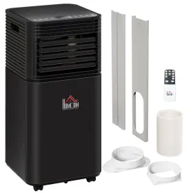 Us823-010v800131 Homcom 8000 Btu Portable Air Conditioner For Rooms Up To 344 Sq.ft. 3-in-1
