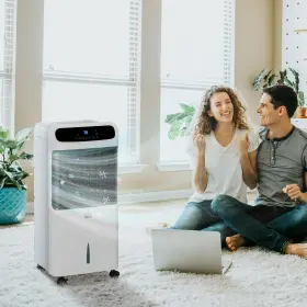 Us824-041v810141 Homcom Mobile Air Cooler Fan Evaporative Ice Cooling Humidifier For Home Bedroom