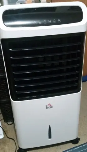 Us824-041v81gy0141 Homcom Mobile Air Cooler Evaporative Ice Cooling Fan Humidifier Unit