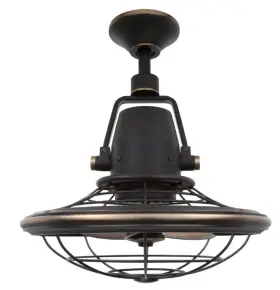 Al14-tb Home Decorators Collection Bentley Ii 18 Inch Oscillating Tarnished Brass Ceiling Fan
