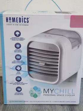Pac-35wt-eu2 Homedics Mychill Plus 2 Personal Space Cooler Portable Water Cooling Fan New