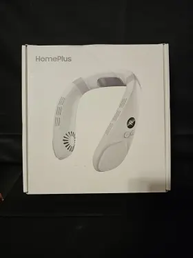 Homeplus 313097829882 Neck Fan 3 Speeds Portable With Cooling Plate 4400mah Rechargeable New