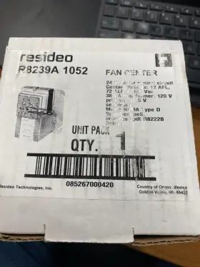 Honeywell 085267000420 Resideo 24v Fan Center Brand New In The Box