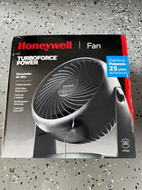 Ht-900 Honeywell 313097047026 Turboforce Air Circulator Fan Black