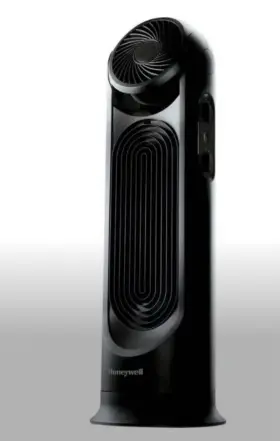 Honeywell 328785002256 Turboforce 2-in-1 Tower Fan - 6 Speeds Quiet Operation Stylish Black Design