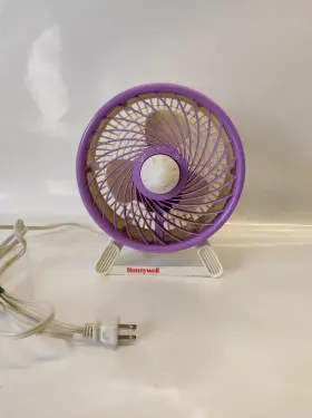 Hpf870bwm Honeywell Turbo Force Power Portable Oscillating Floor Fan- Purple