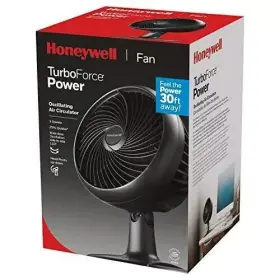 Ht-906 Honeywell Turbo Force Oscillating Table Fan Black Medium