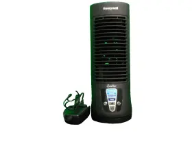 Htf210b Honeywell Quietset Slim Mini Tower Personal Table Fan Black 13 Inch