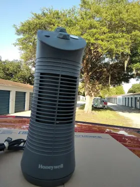 Hy-201 Honeywell Cooling Table Tower Fan With Febreze Cool And Refresh Hy201