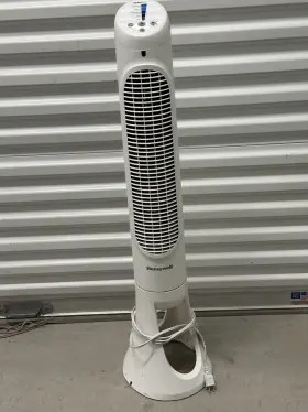 Hyf260w Honeywell Quiet 5 Setting Whole Room 40 Inch Tower Fan Oscillating Cooling Sleep Set