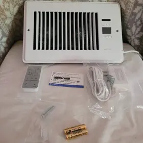 Xfbd610-da-wt Howeall Smart Fan Life White Register Booster 6 Inch X10 Open Box