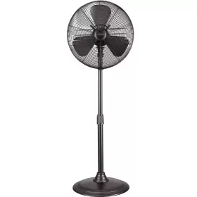 90439 Hunter 16- Inch Retro Pedestal Fan - Onyx Copper