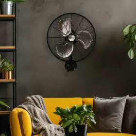 736484 Hurricane 16 Inch Pro High Velocity Oscillating Metal Wall Mount Fan Black #3