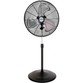 Hgc736472 Hurricane Pro 20 Inch High Velocity Metal Stand Fan Black