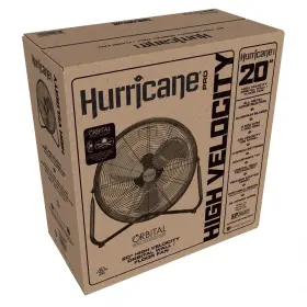 Hgc736491-01-u-a Hurricane Pro Series 16 Inch High Velocity Heavy Duty Floor Fan Black Open Box #3