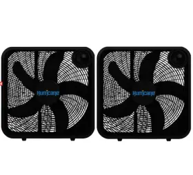 Hgc736502-01 Hurricane 20 Floor Box Fan 3 Quiet Speeds Portable Cooling For Home And Garage