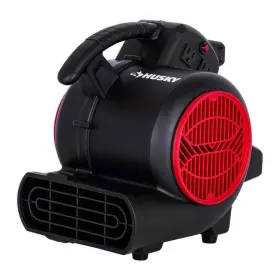 Am1180 Husky 1/5 Hp 6.89 Inch 3-speed Blower Fan In Black With Extended Timer