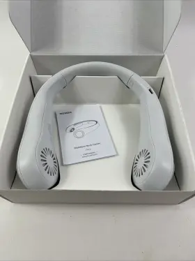 Fa12 Husssh Bladeless Neck Cooler Model # White #3
