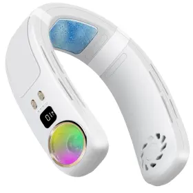 Hwing 652726677143 Portable Air Conditioners - Neck Fans That Blow Cold Rechargeable P