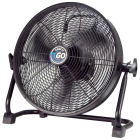 F10-00-012 Hydromist 12 Inch Cool N Go Cordless Rechargeable Outdoor Fan Ultra-portable And Rechargea