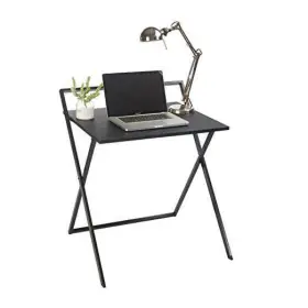 Idea Nuova 784857916195 Compact Folding Desk Black