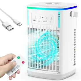 Hw-06 Ifeifan Portable Air Conditioners With Remote 1500ml Water Tank 3 Wind Speeds 4- Inch