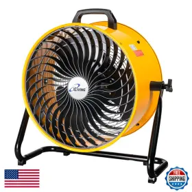 B0d3gx1wzt Iliving 18 Inch Noise Turbo Fan 4019 Cfm 3-speed Portable Air Circulator For