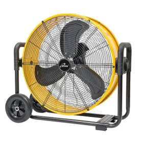 Ilg8m24-60dc Iliving Floor Drum Fan 29.4 Inch X32.5 X14.6 Adjustment Heavy Duty Yellow With Dc Motor