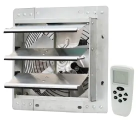 Ilg8sf10vc Iliving 10 Inch Shutter Exhaust Fan With Wireless Smart Remote Controlled Thermostat And