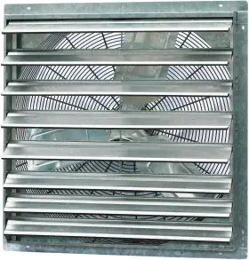 Ilg8sf30s Iliving 30 Inch Wall Mounted Shutter Exhaust Fan With Automatic - Single Speed